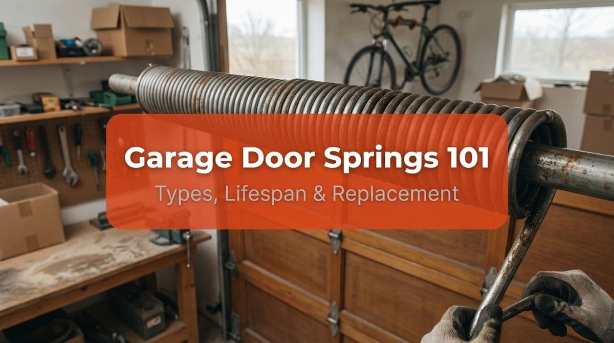 Garage Door Springs 101: Types, Lifespan & Replacement image