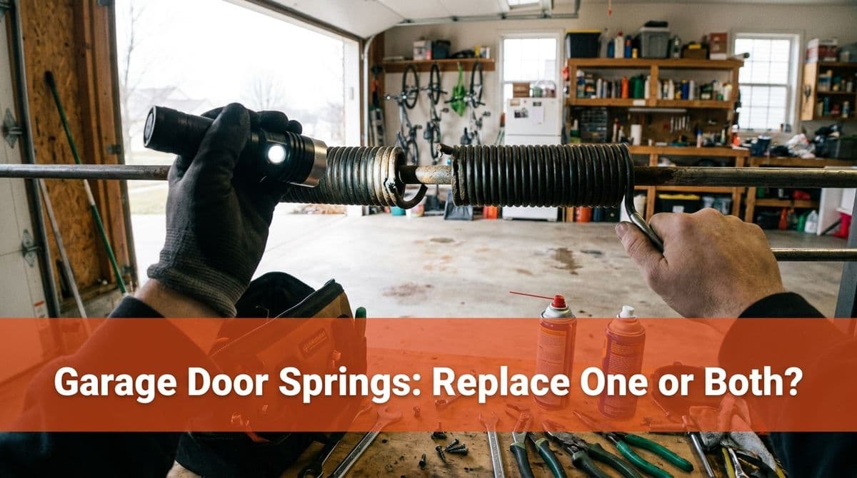 Should You Replace One or Both Garage Door Springs? image